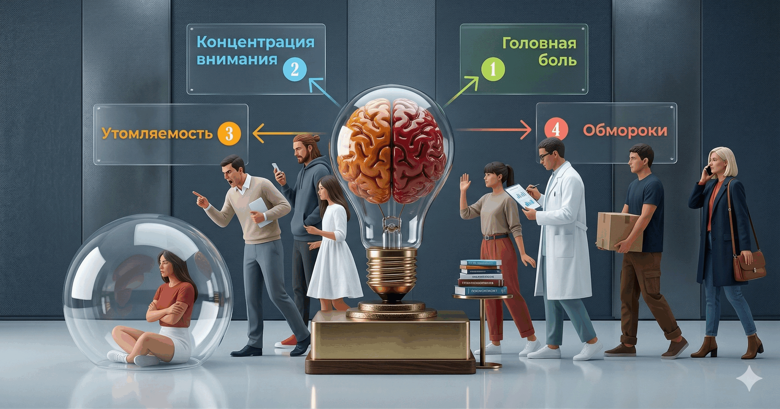 Мозговая и мыслительная деятельность Мозговая и мыслительная деятельность