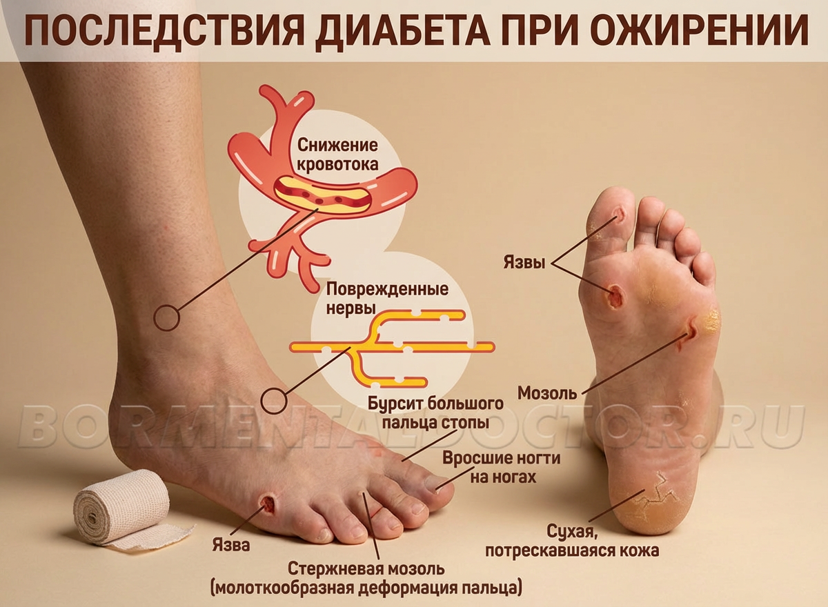 Последствия диабета Последствия диабета