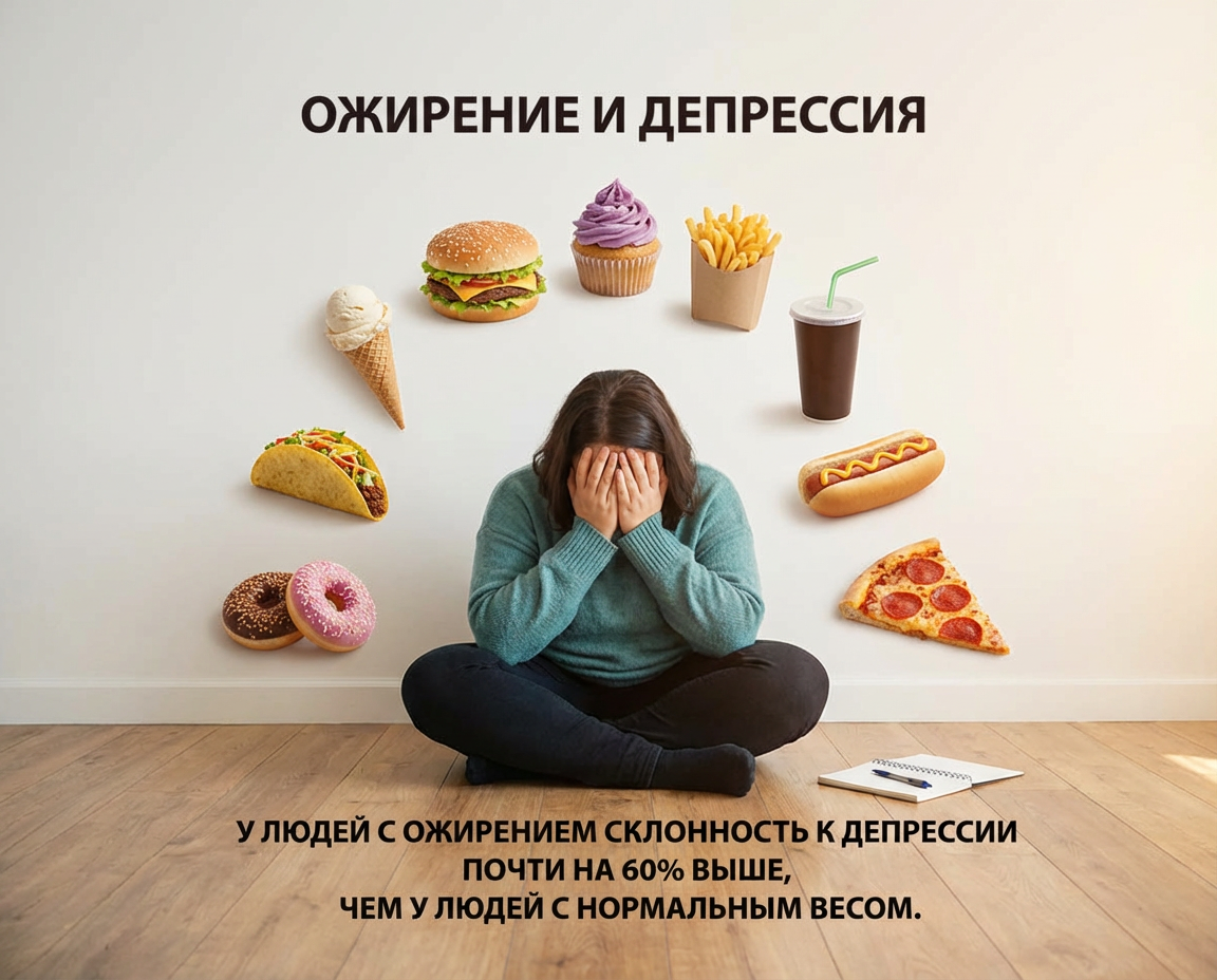 Ожирение и депрессия Ожирение и депрессия