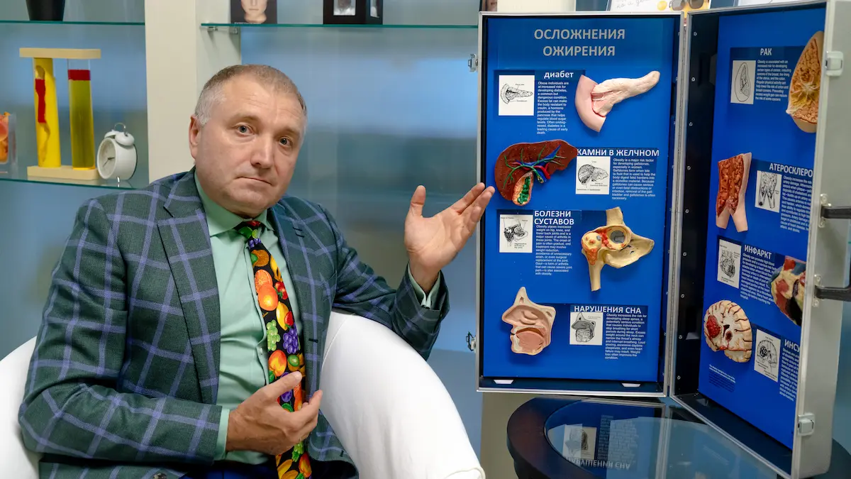 Андрей Бобровский, врач-диетолог, клиника Доктор Борменталь СПб, консультация по питанию на Тирзетте