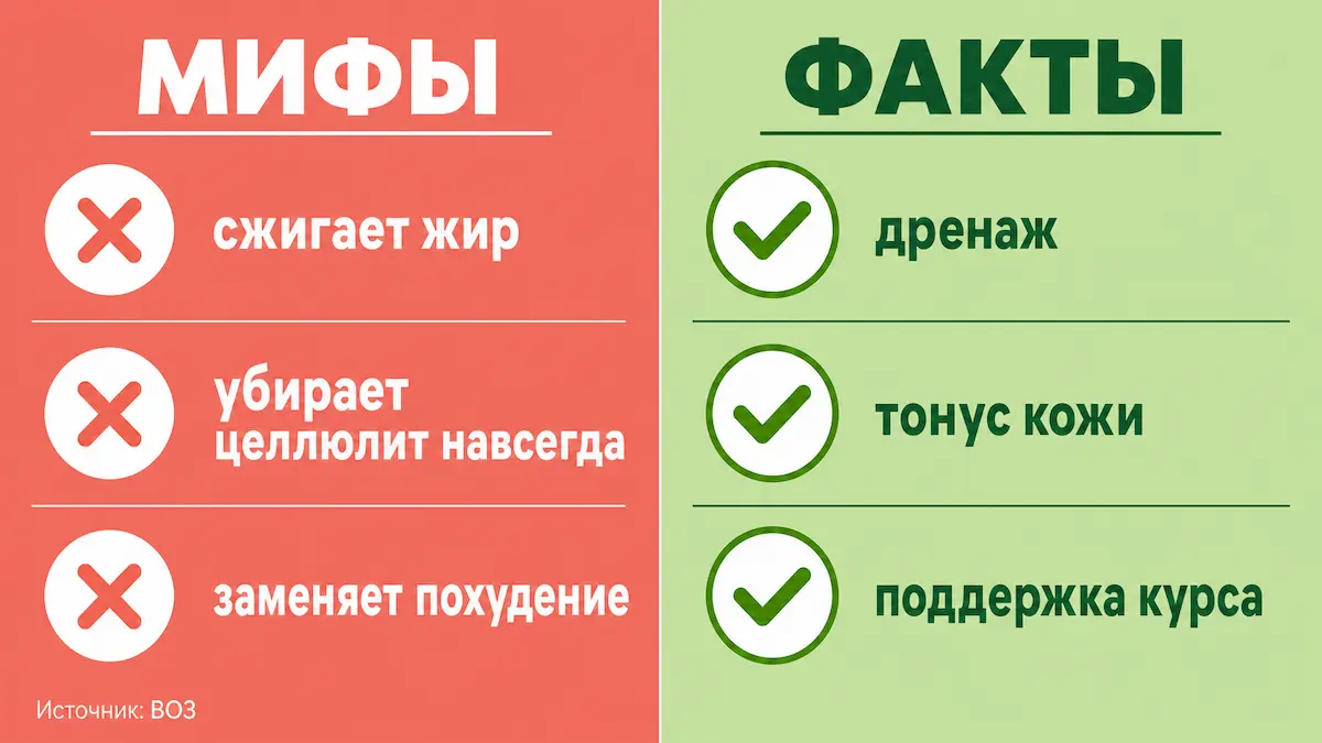 эндосфера-терапия: мифы и факты о процедуре