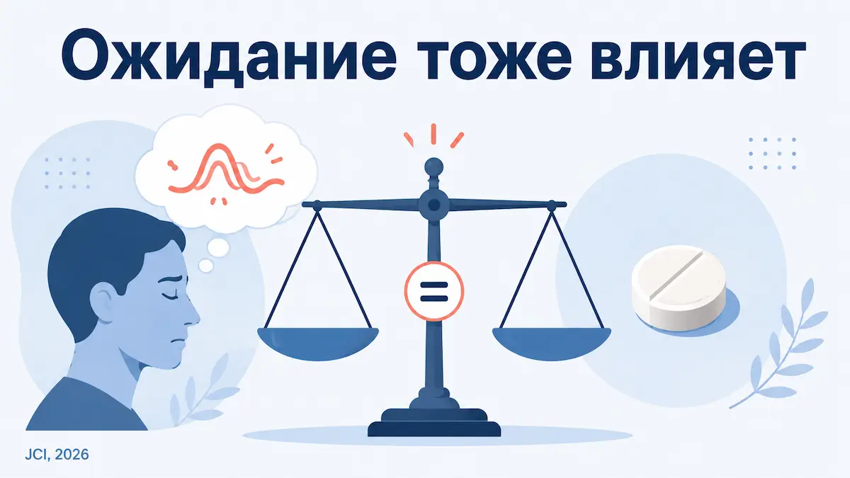 Даже без настоящего лекарства часть пациентов отмечала тошноту — вклад ожидания реален. ноцебо-эффект: тошнота на плацебо в исследованиях ГПП-1