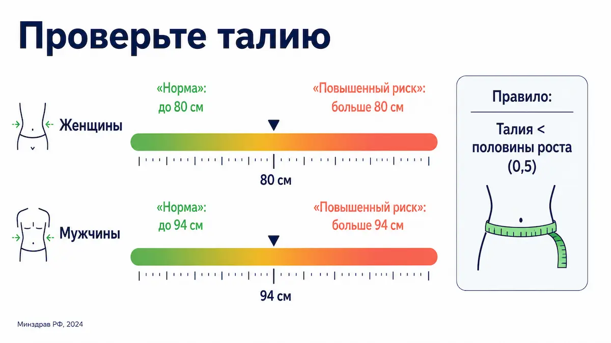 Окружность талии — самый доступный домашний маркер висцерального ожирения. окружность талии норма и риск, висцеральный жир, шкала для женщин и мужчин