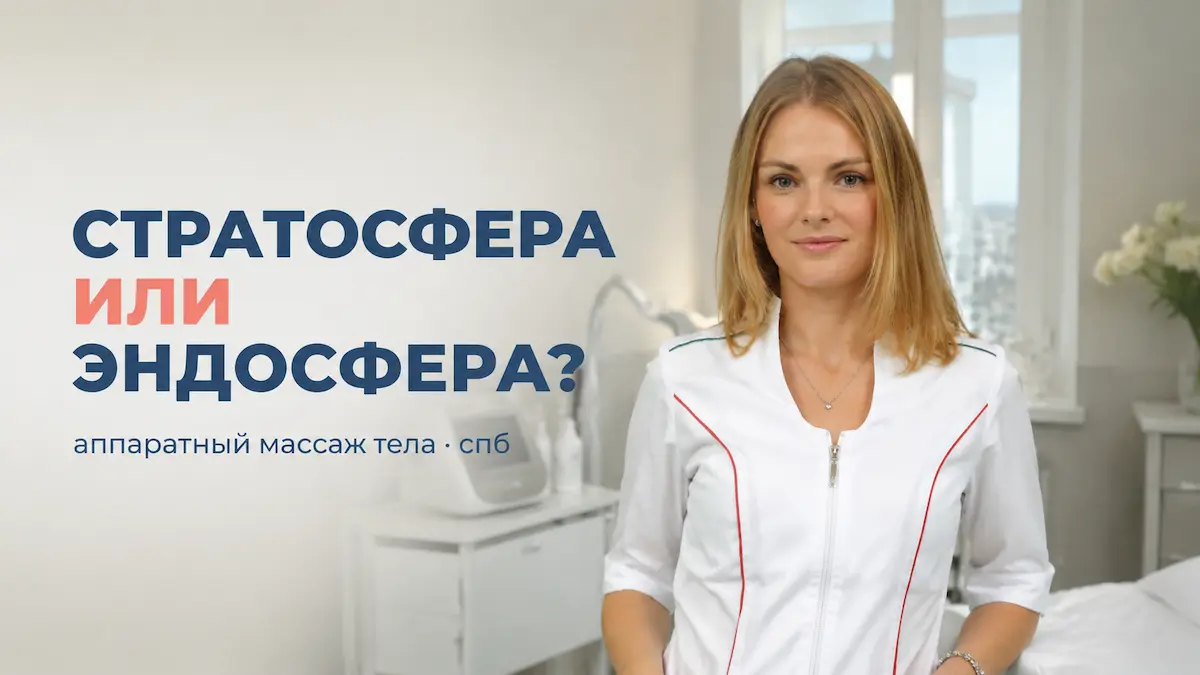 Стратосфера или эндосфера: врач-косметолог Бобровская в клинике Санкт-Петербурга объясняет, какой аппаратный массаж выбрать для коррекции фигуры и целлюлита