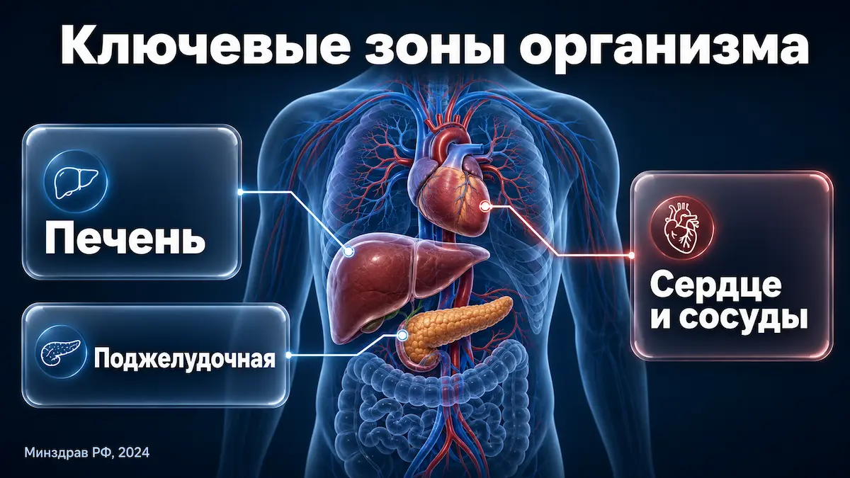 Висцеральный жир окружает внутренние органы и влияет прежде всего на печень, поджелудочную железу, сердце и сосуды. Чем опасен висцеральный жир на животе: какие органы страдают