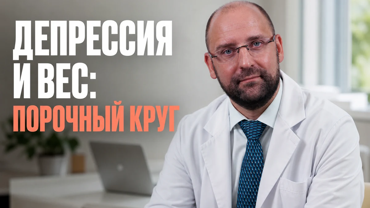 депрессия и лишний вес, Князьков Андрей Владимирович, клиника Доктор Борменталь СПб