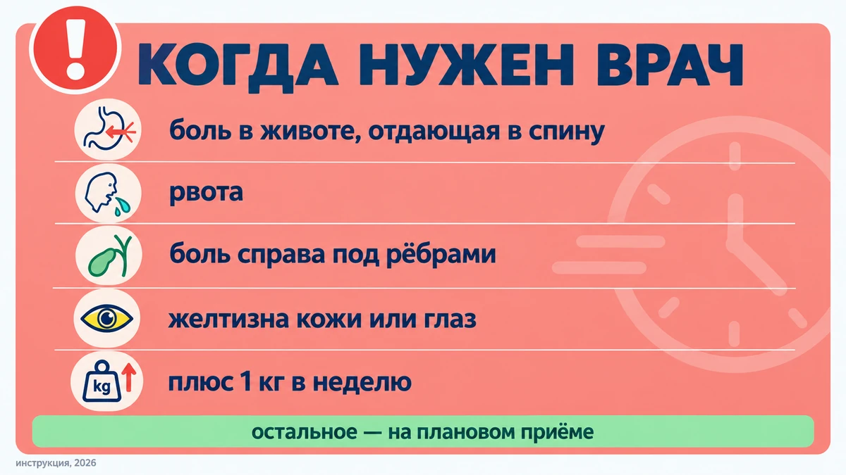 Тревожные симптомы после прекращения терапии тирзепатидом: когда нужно срочно обратиться к врачу