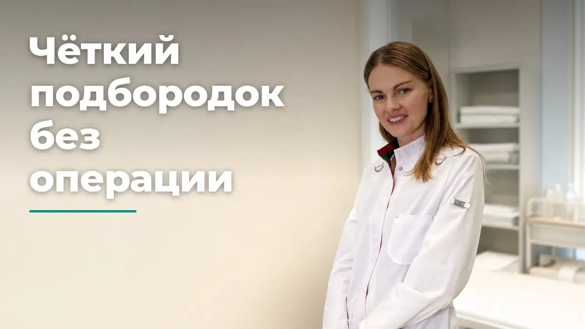 Контурная пластика подбородка, Бобровская Наталья Михайловна, клиника Доктор Борменталь СПб